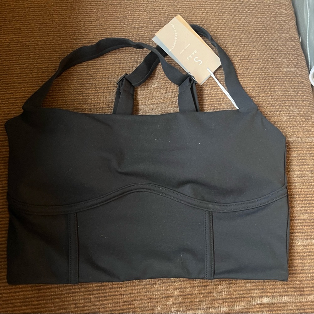 POPFLEX Black Sports Bra